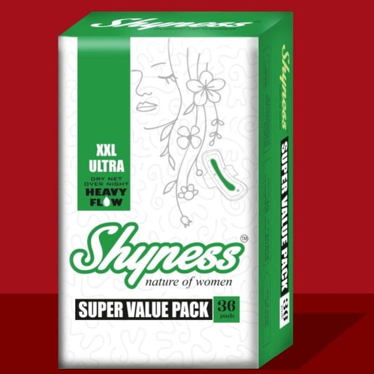 SHYNESS  XXL ULTRA 36 PADS (HF) FAMILY PACKS